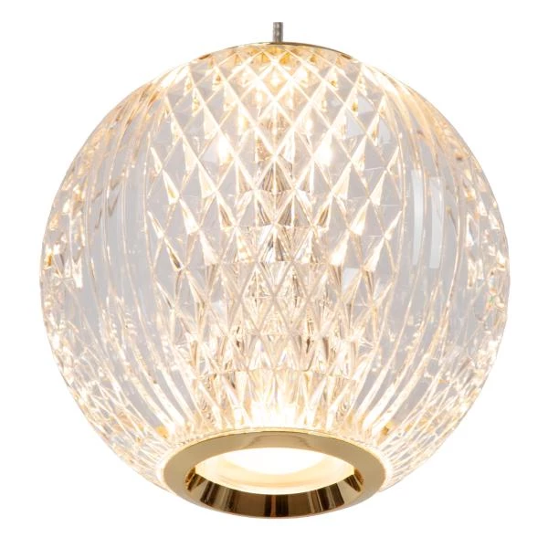 Lucide CINTRA - Pendant light - LED Dim. - 3x4,7W 2700K - Transparant - detail 1